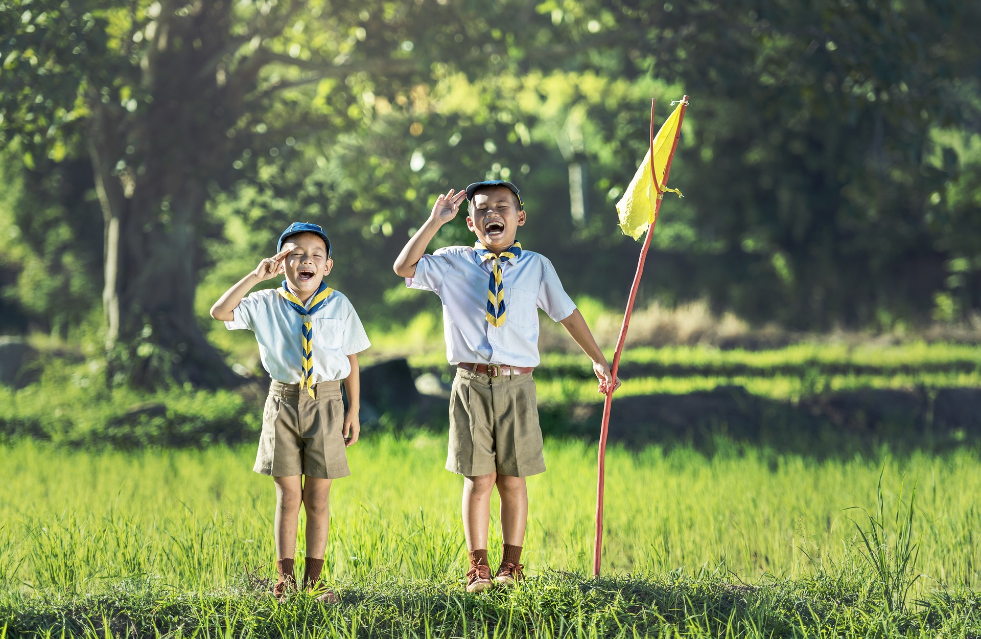 The Den Is Open Young Boys Beijing Cub Scouts Pack 3944 Is Now 