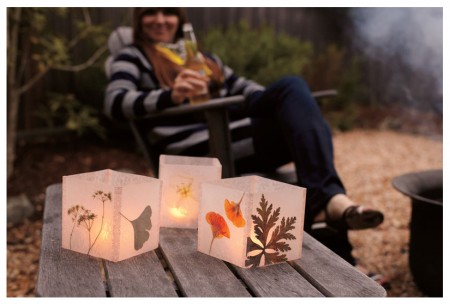 tabletop paper lanterns