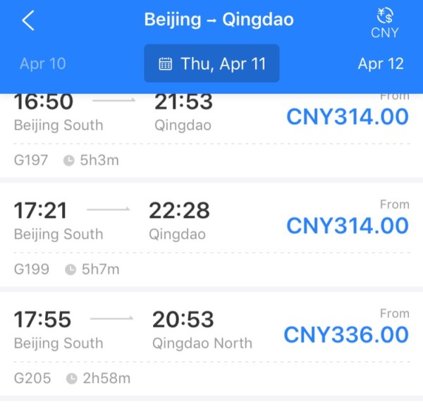 A New Timetable Designed to Optimize Journeys by Fast Train in Beijing